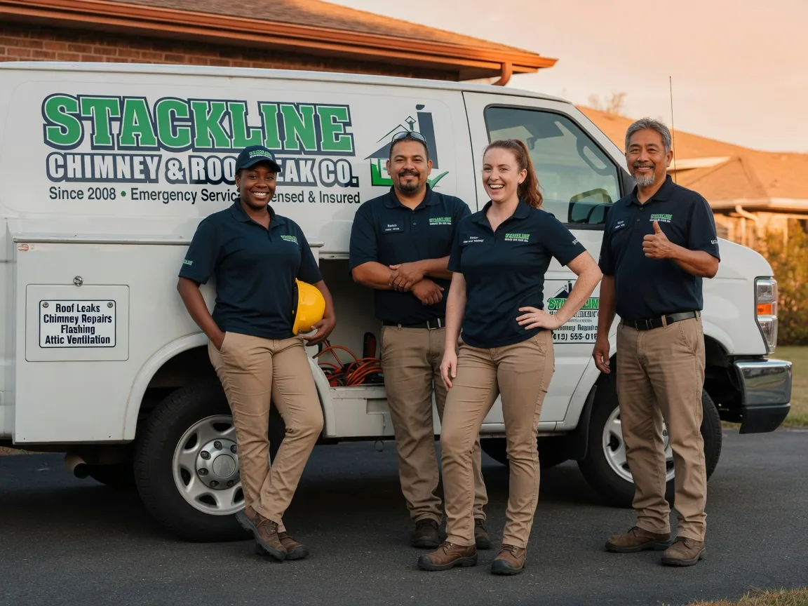 Chimney flashing repair company in Putnamville, IN
